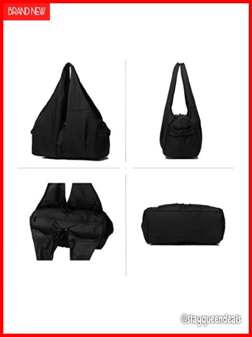 Waterproof Oxford Nylon Hobo Shoulder Bag